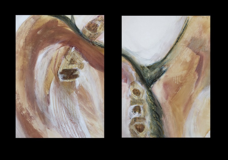 Diptych D’argent