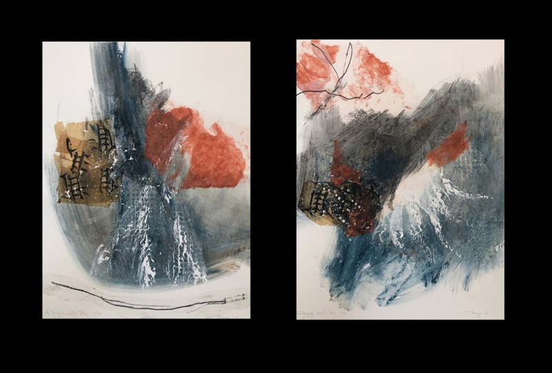 Diptych Playing with Mu