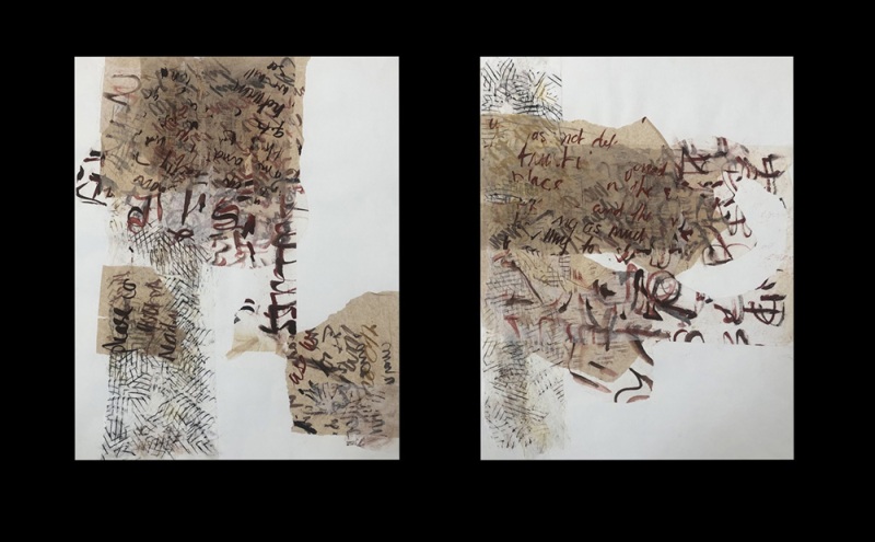 Diptych Ancient Ruins