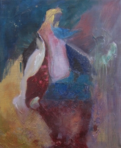 Woman with Stars